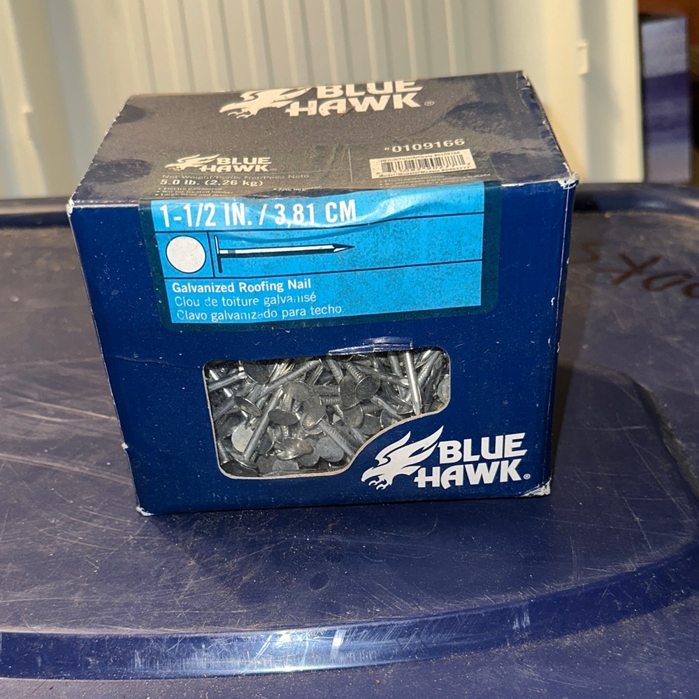 Blue Hawk Galvanized Roofing Nails (5lb.)